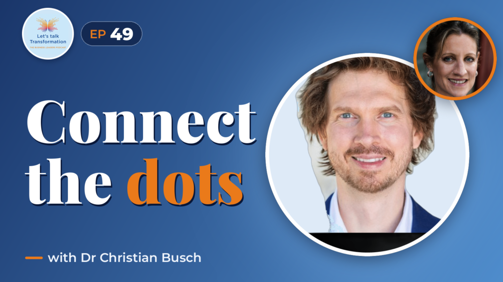 Connecting the dots with Dr Christian Busch